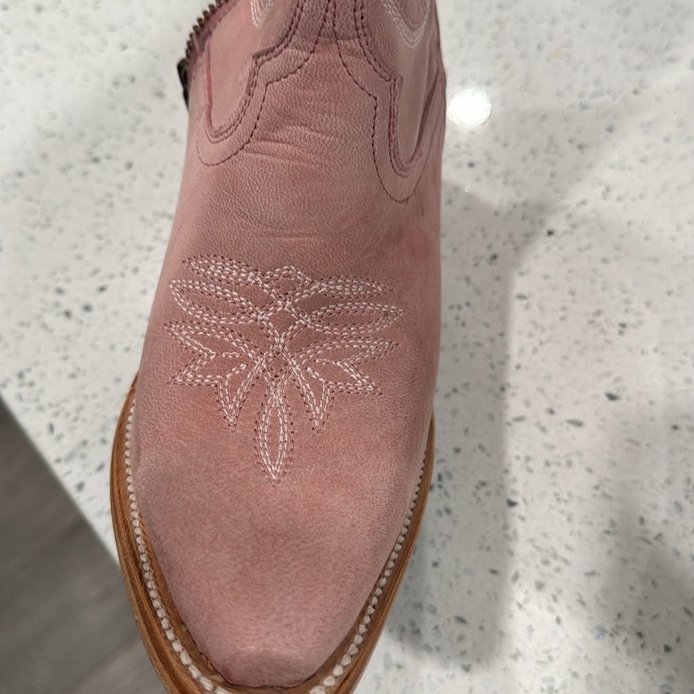 Lane blush pink cowboy boots - Picture 7 of 15